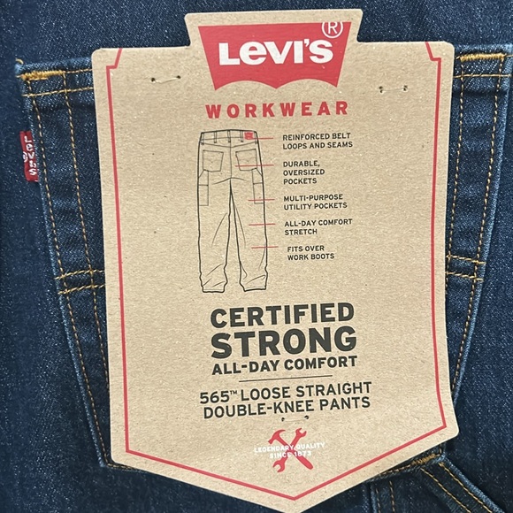 Levi’s WORKWEAR 565 DOUBLE KNEE - Picture 7 of 11